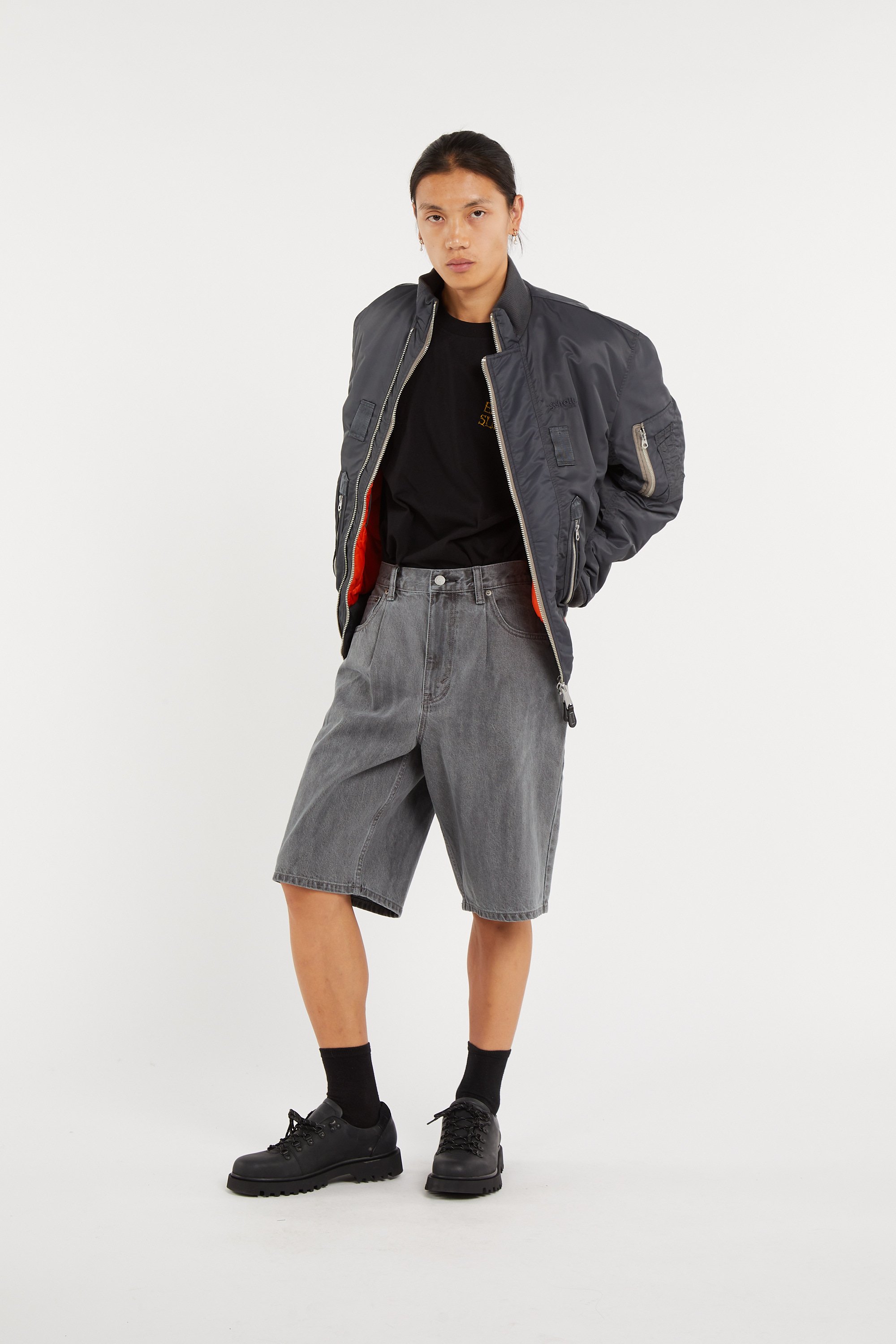 Bomber jacket | Grey SCHOTT Men