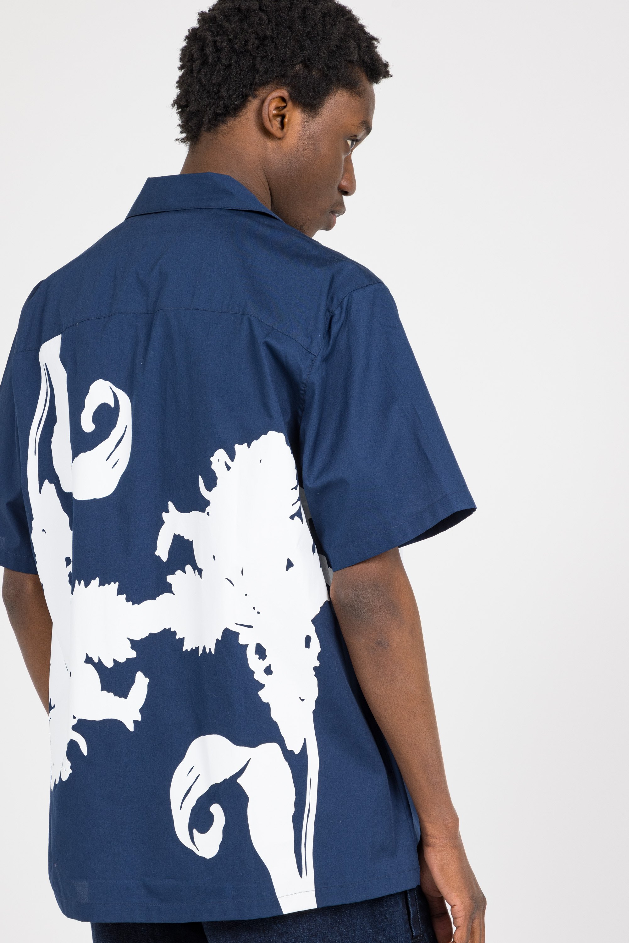 arte antwerp セットアップ Arte Antwerp Clover Embroidery Jeans Blue | BSTN Store