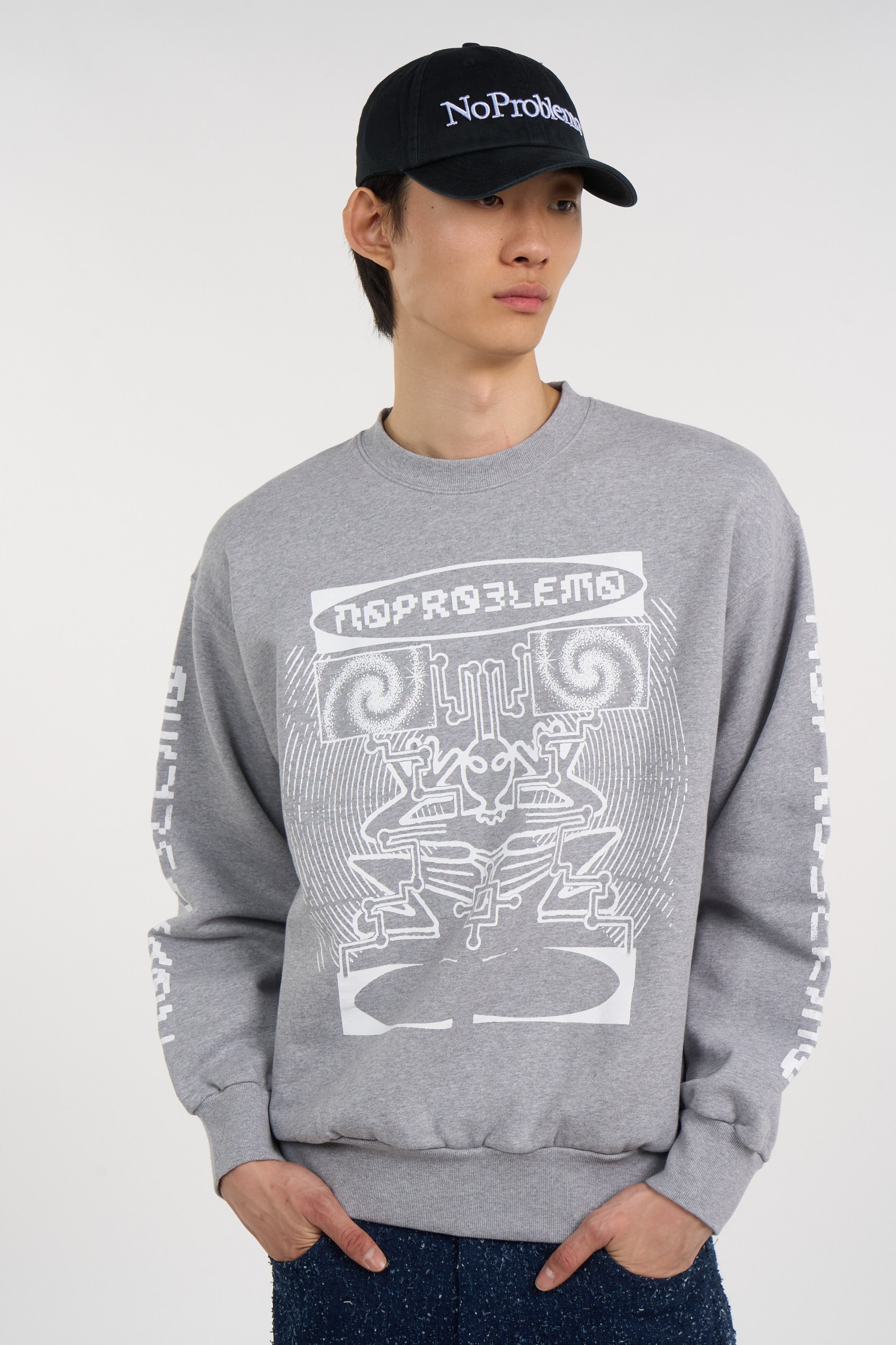Sweatshirt Gris