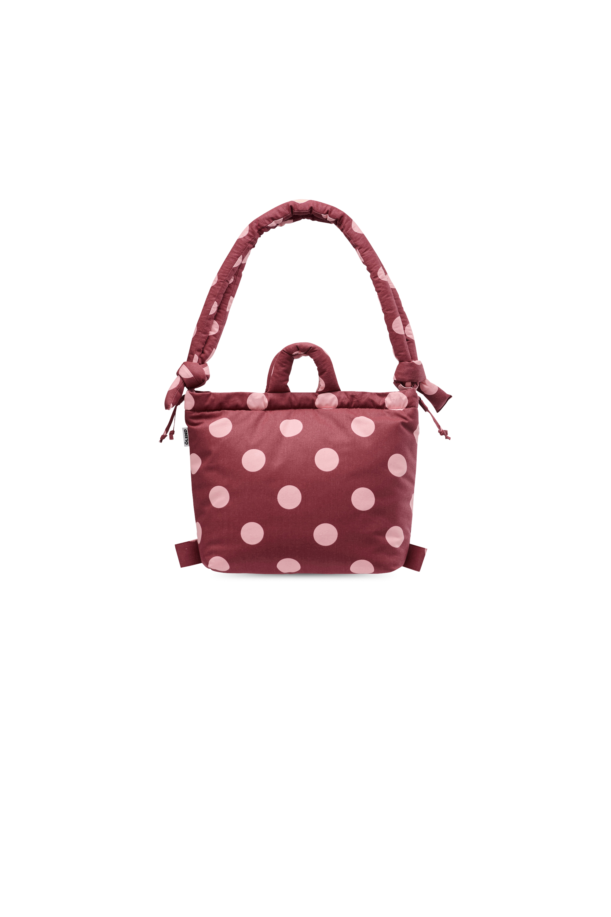 Shoulder bag ONA Dots pink