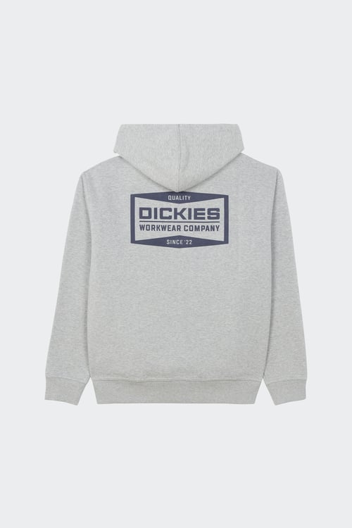 DICKIES Hoodie zippé Gris