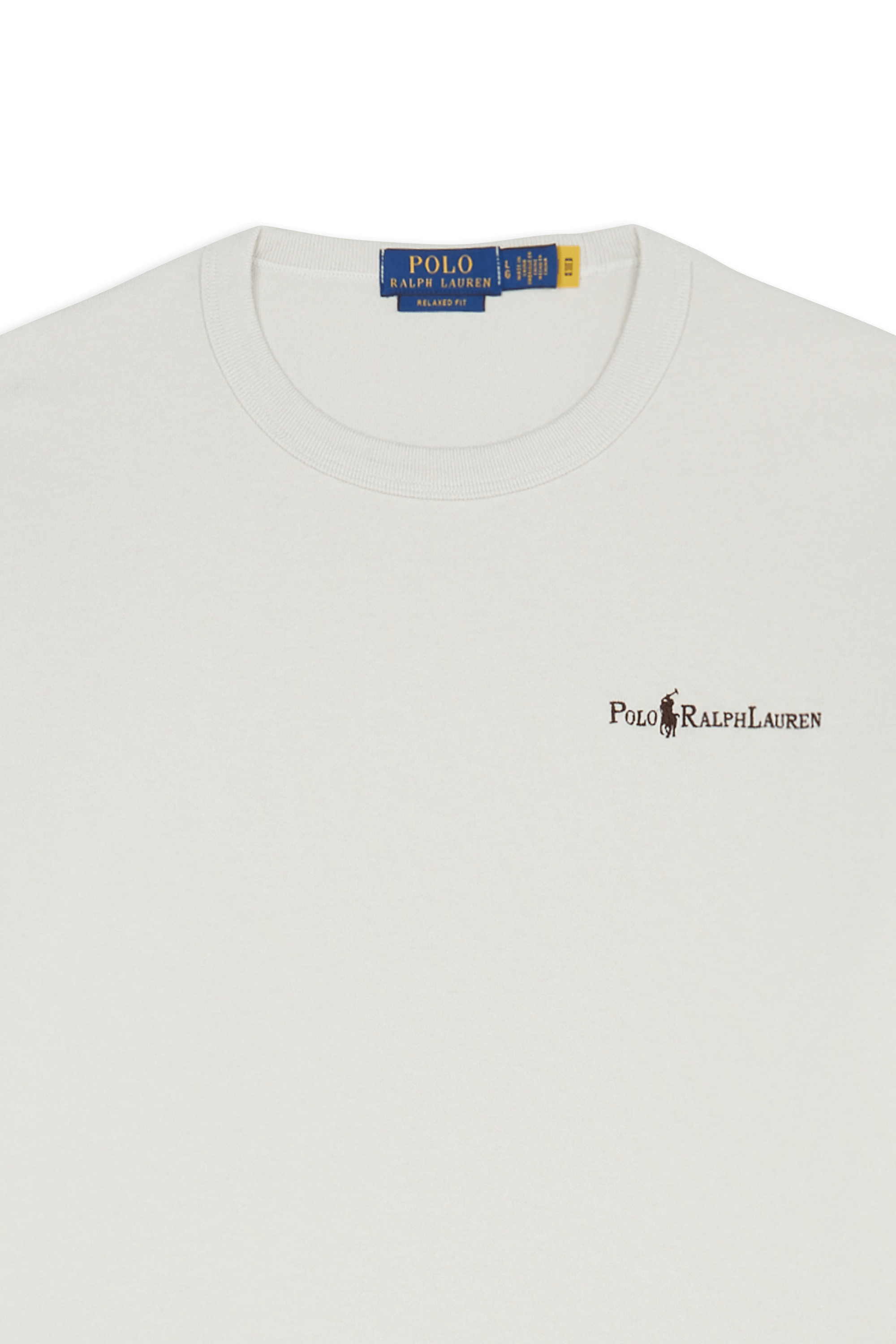 Regular-fit round-neck cotton T-shirt | Grey POLO RALPH LAUREN Men