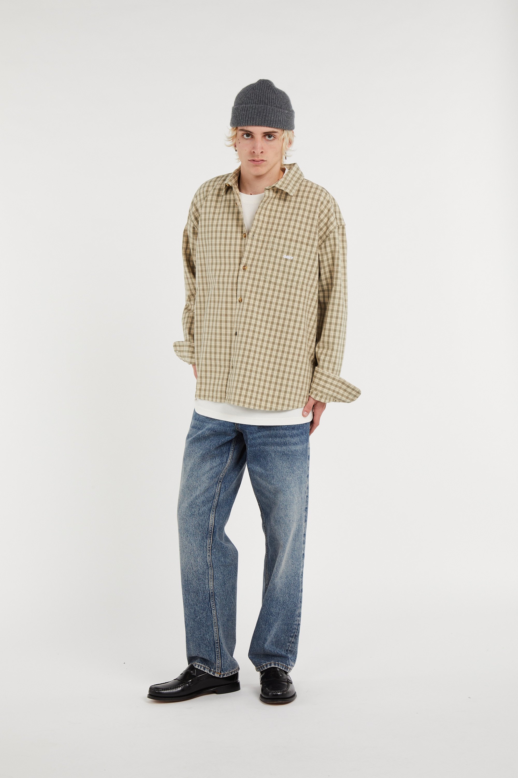 Chemise OBEY Blanc