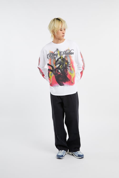 OBEY T-shirt Blanc