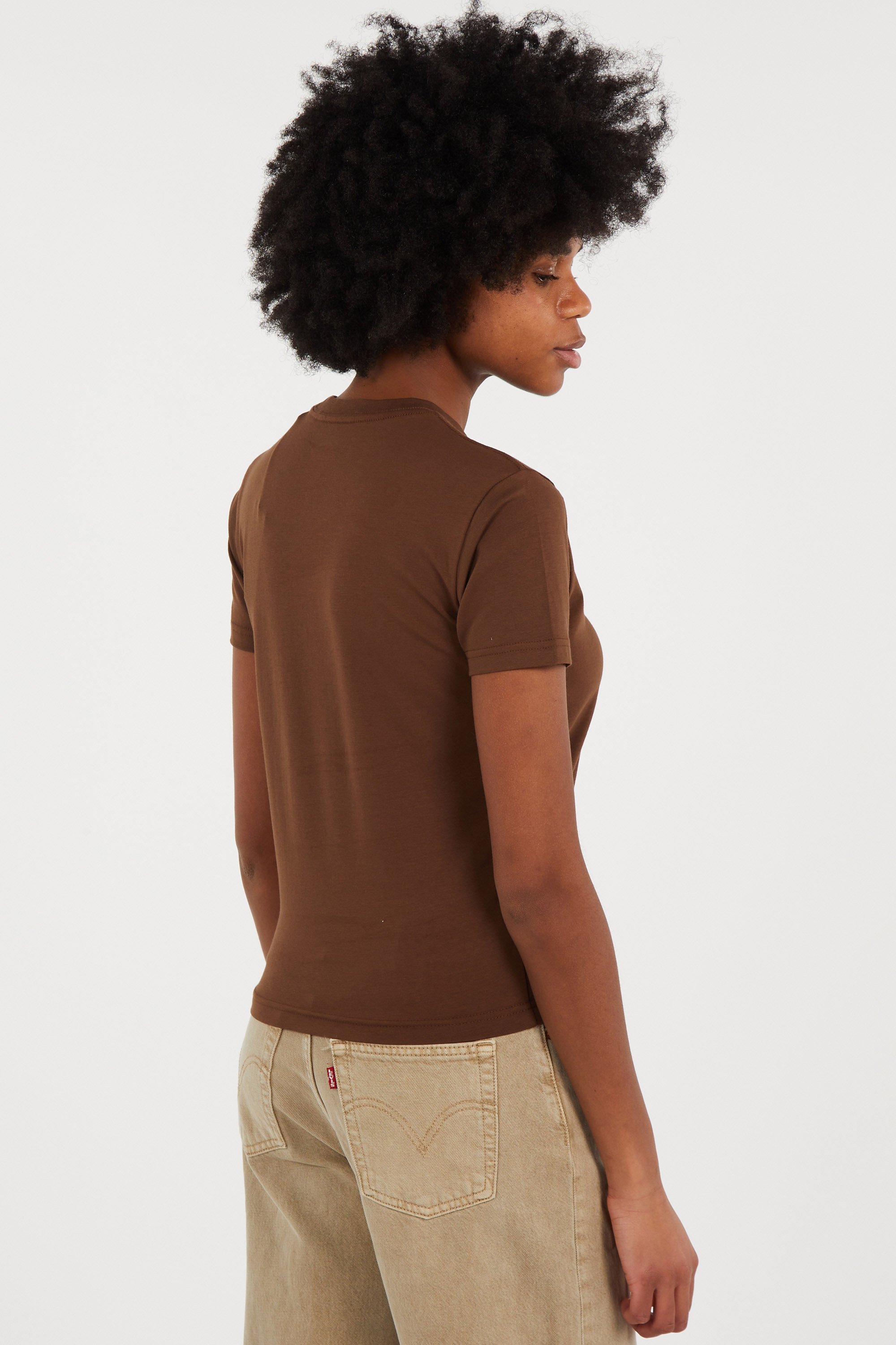 T-shirt Marron