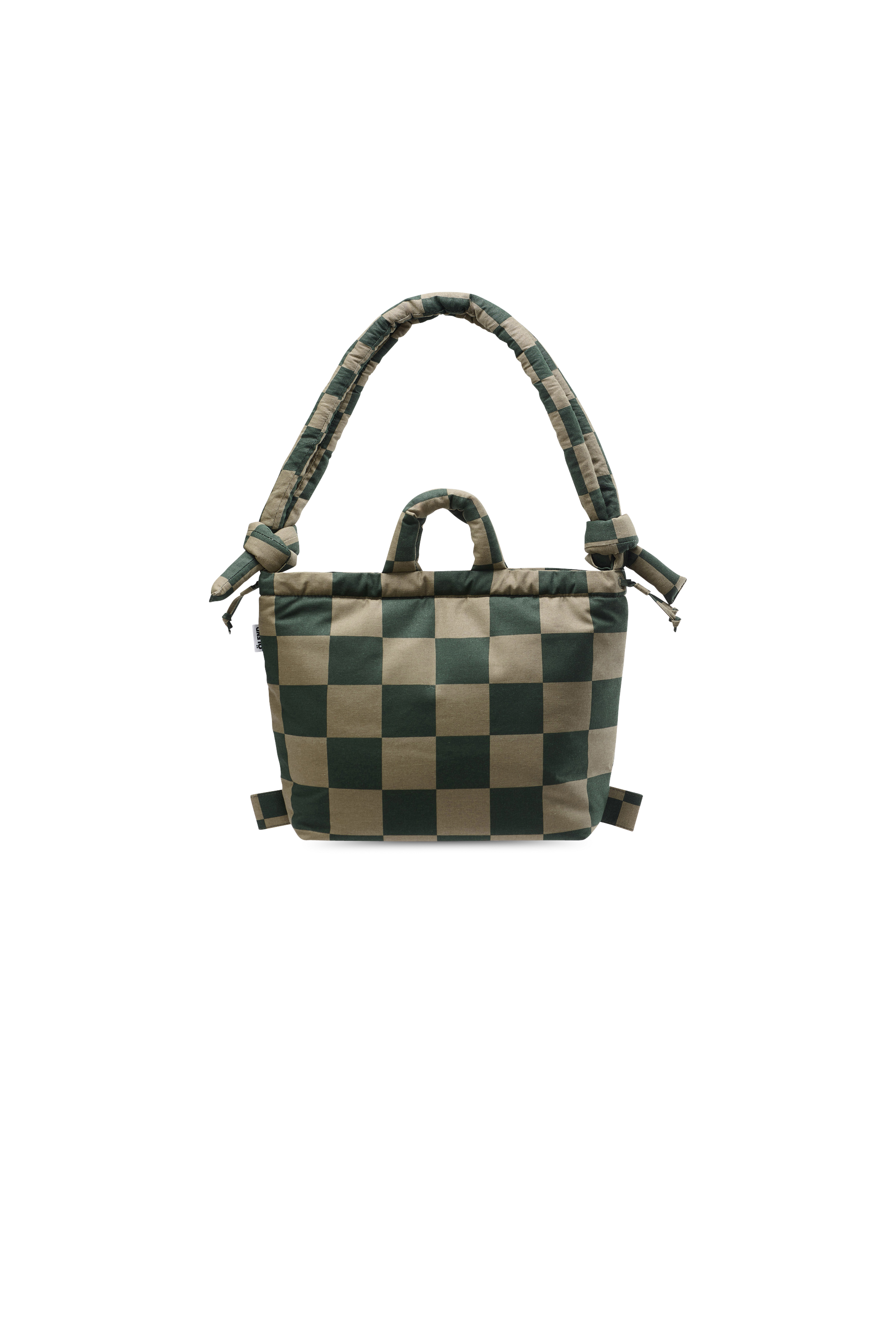 Shoulder bag ONA Check sage