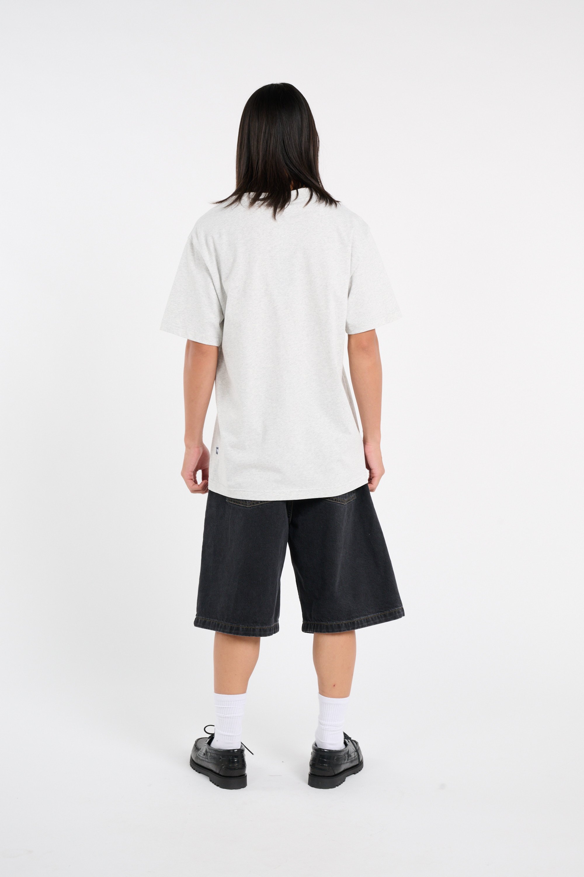 Regular-fit round-neck cotton T-shirt | Grey NEW BALANCE Men