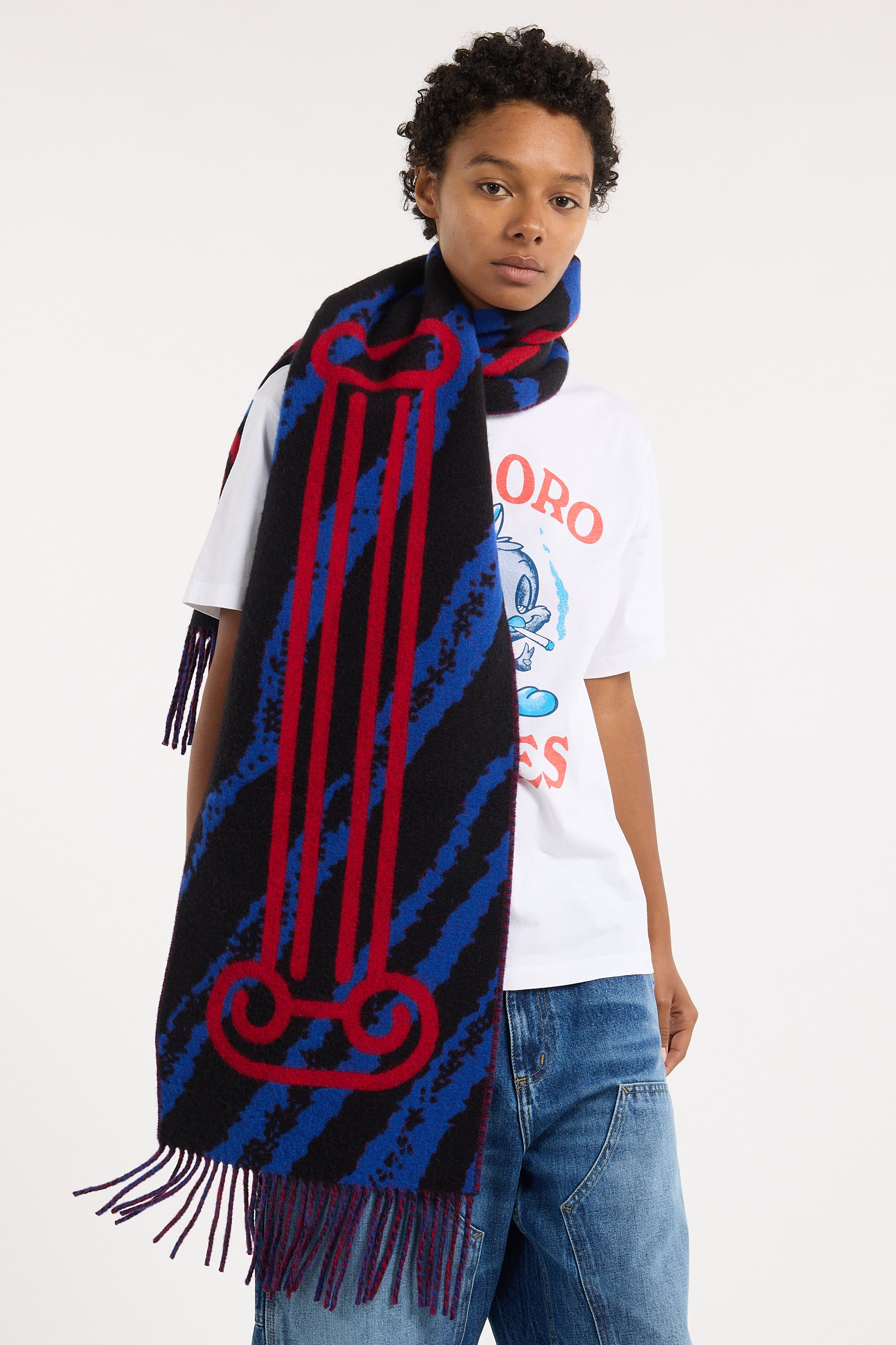 Scarf ARIES Blue