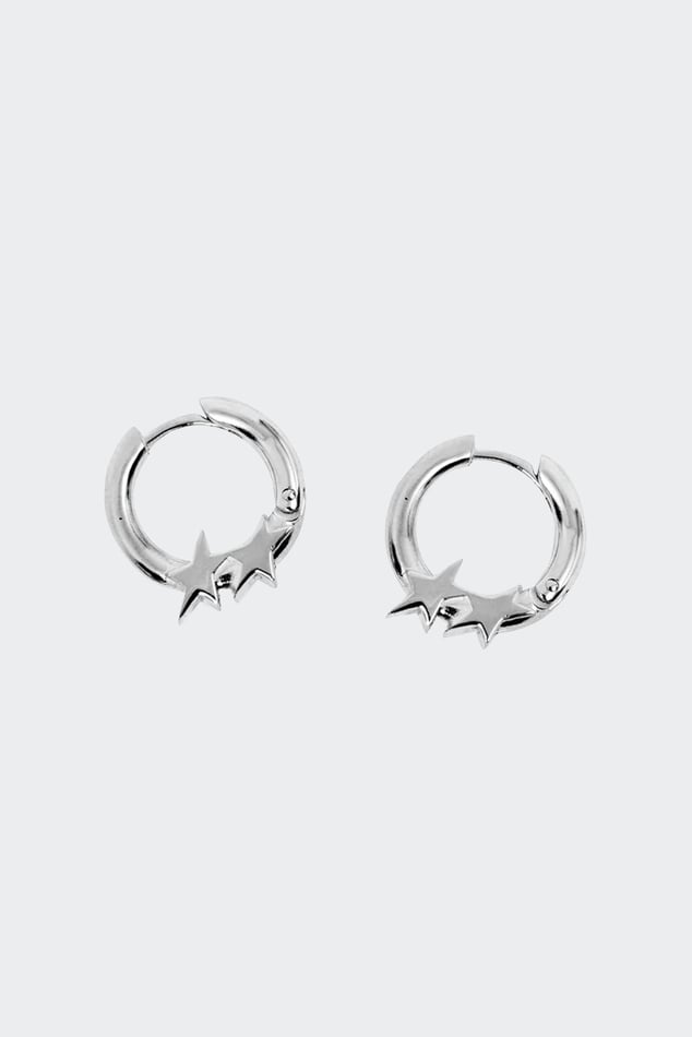 Boucles D'Oreilles Femme Hypoallergénique Créoles En Argent Fin 925 Boucles D'Oreilles Femme Hypoallergénique Créoles En Argent Fin 925