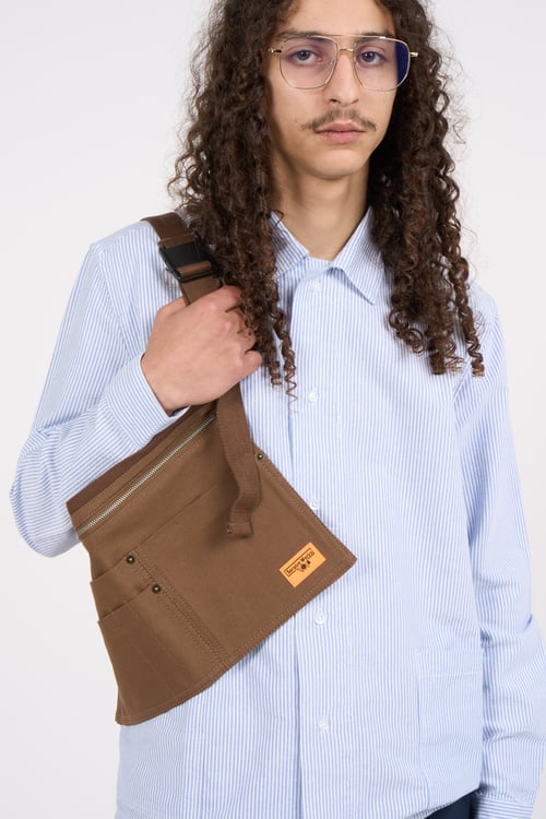 SERVICE WORKS Sac banane Marron
