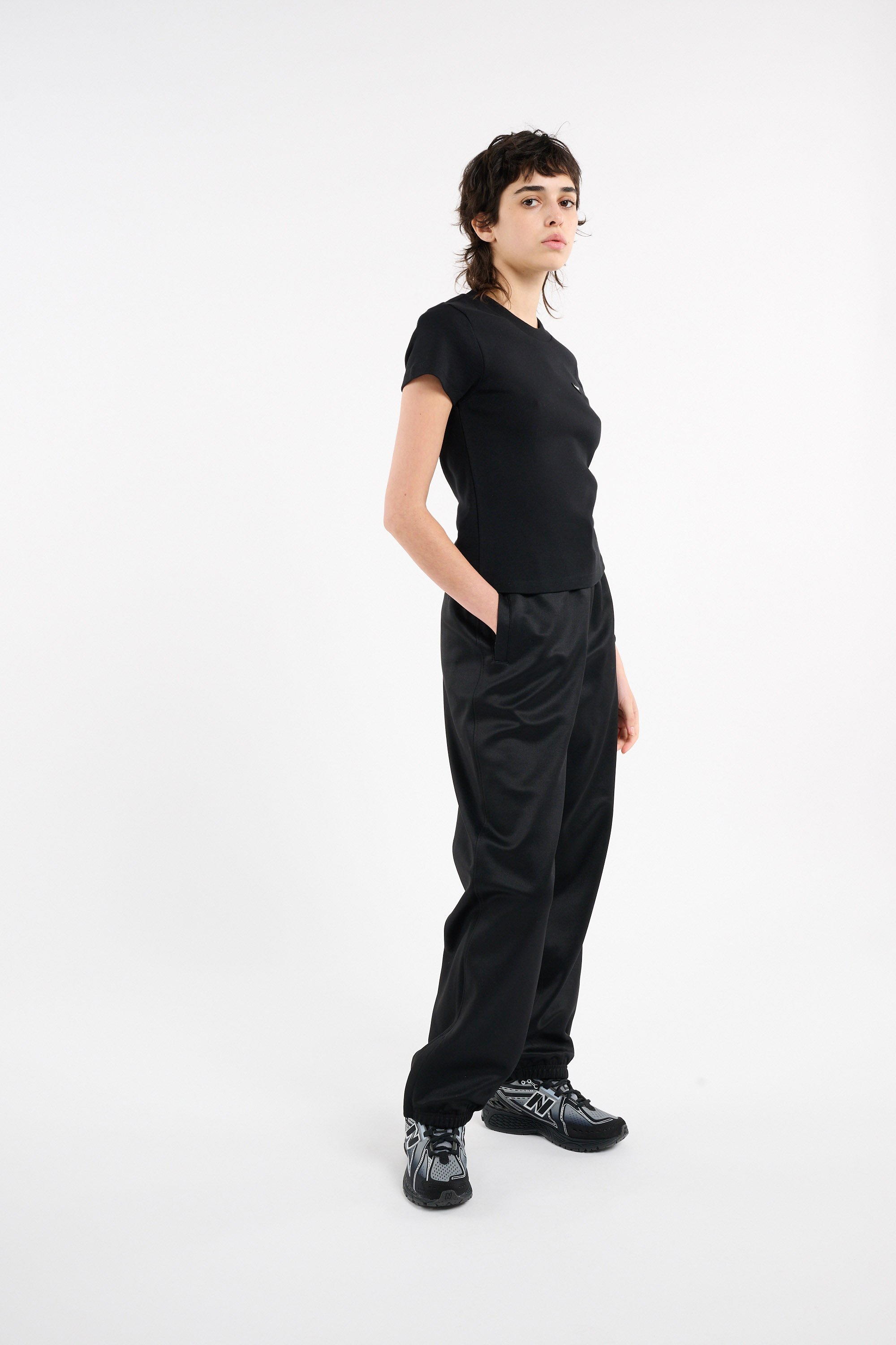 Regular-fit round-neck cotton T-shirt CARHARTT WIP Black