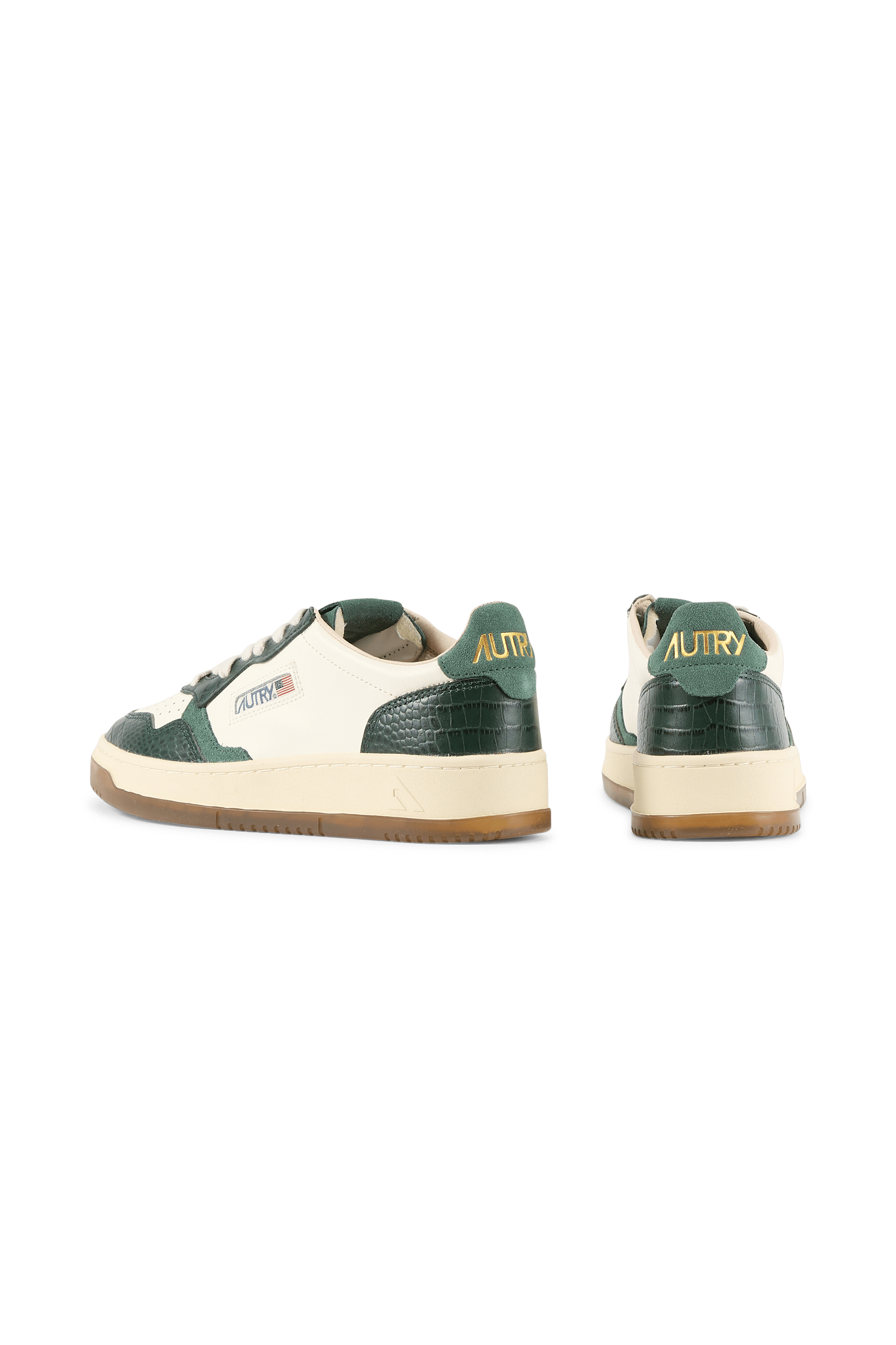 Nubuck low-tops | Green AUTRY Women