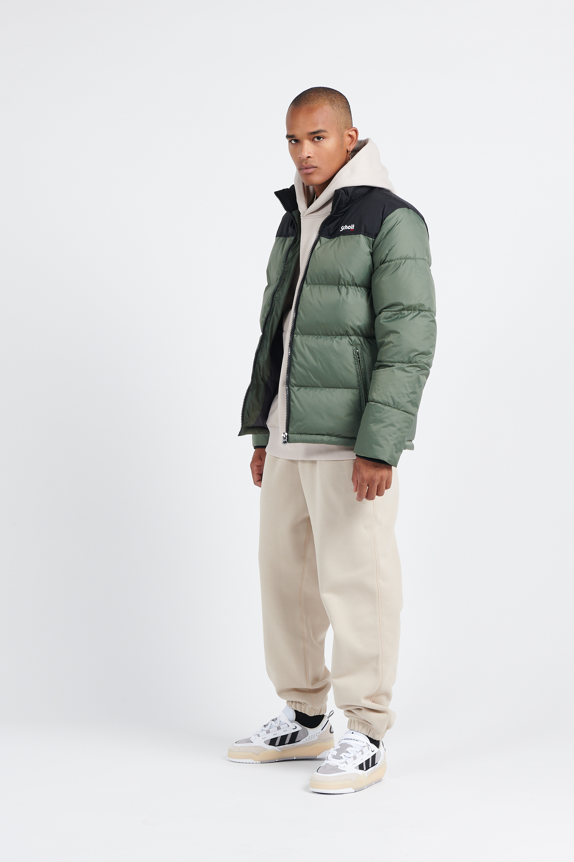 Puffer Jacket Green