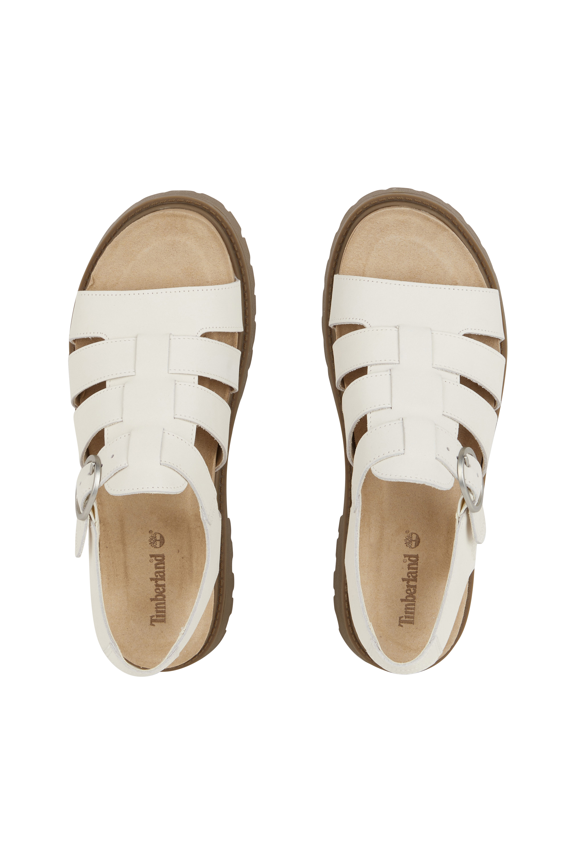 Flat furry sheepskin sandals White