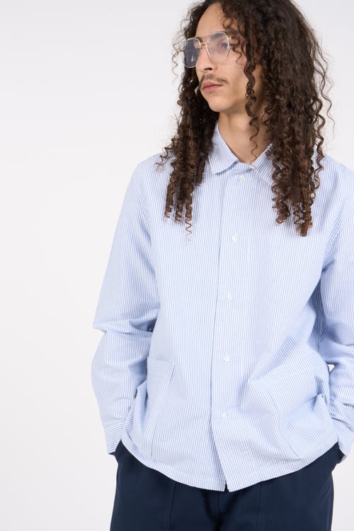 SERVICE WORKS Chemise Bleu