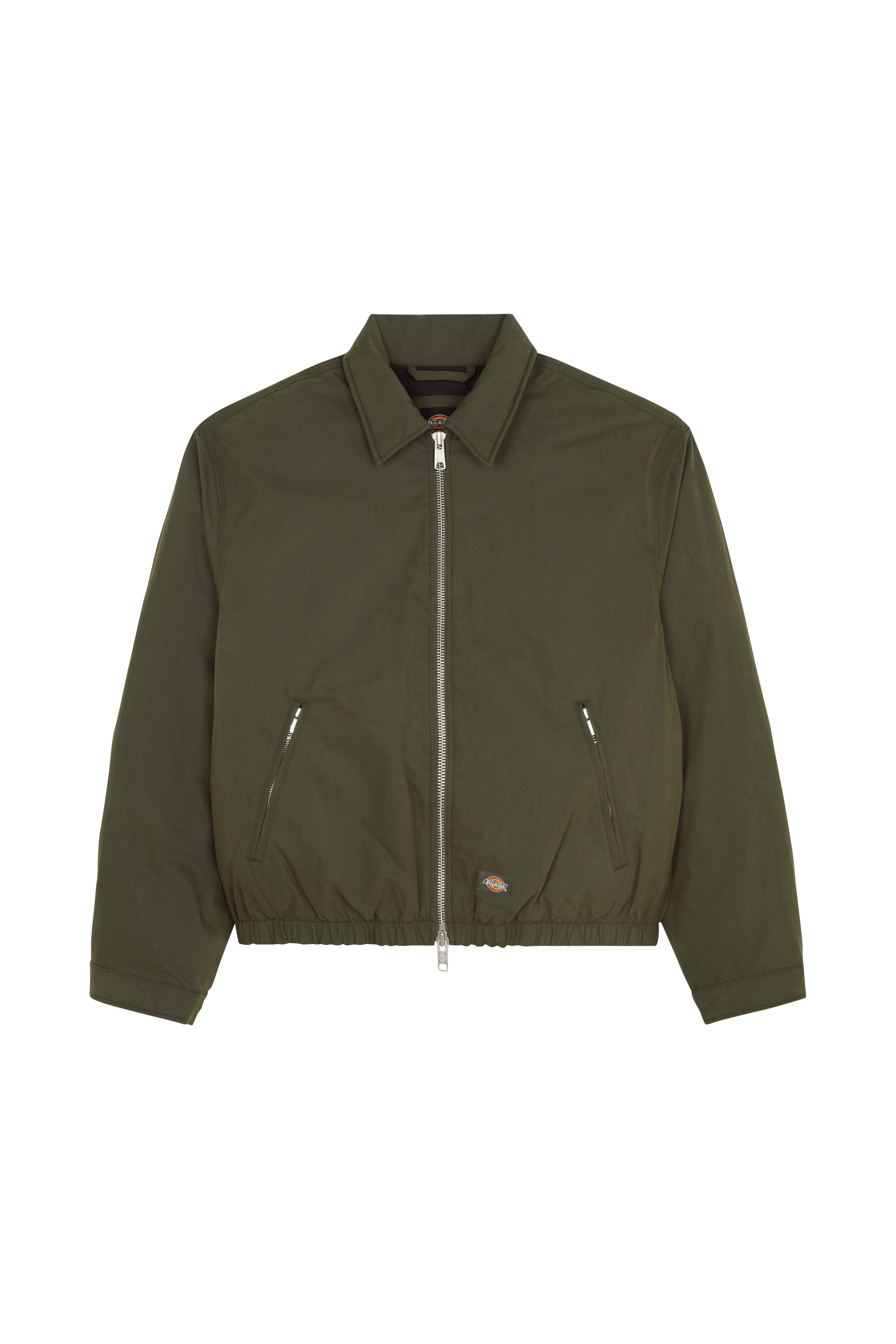 Zipped high-neck colorblock padded jacket with hood EISENHOWER Deep depths