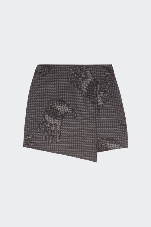 DAILY PAPER Jupe Noir