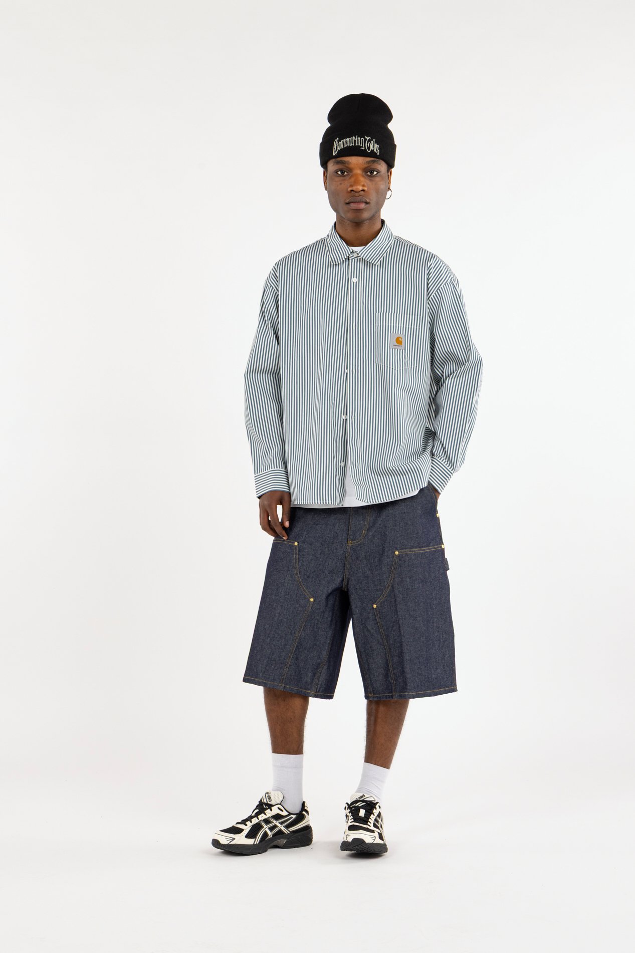 Bermuda en jean CARHARTT WIP Bleu