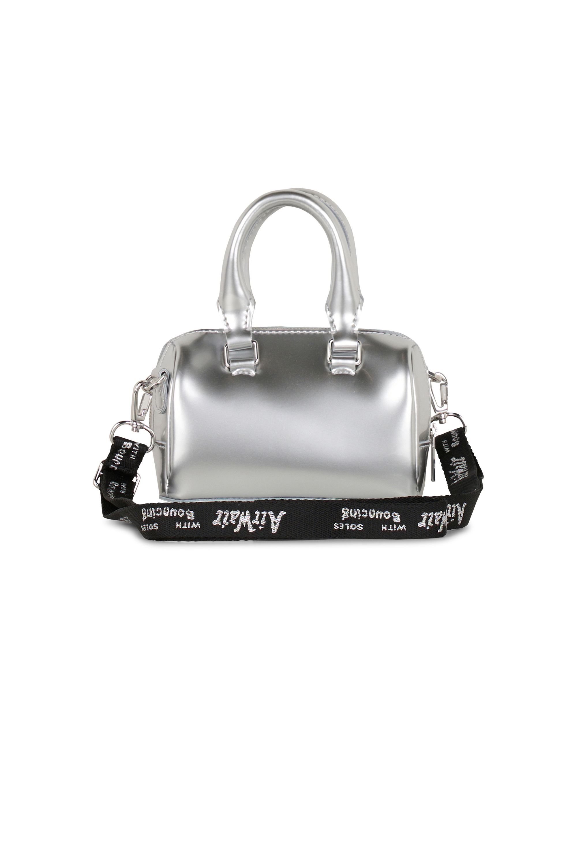 Sac bandoulière en cuir Gris