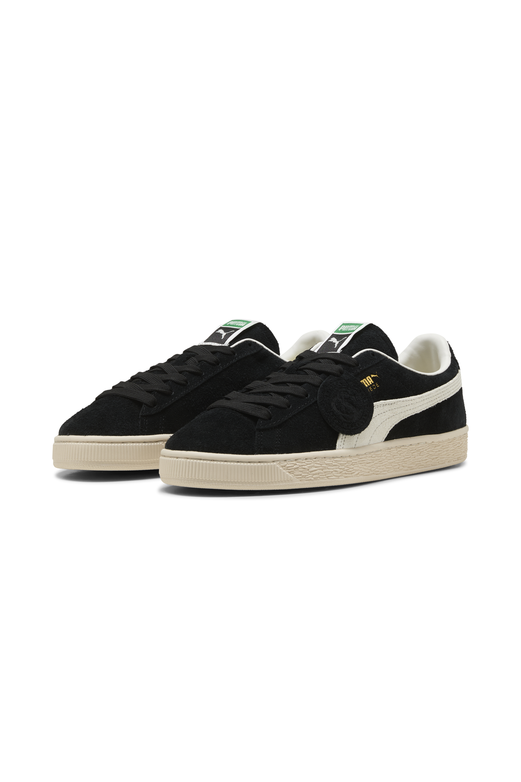 Men?s Storm 96 LO fabric and leather sneakers | Black PUMA Women