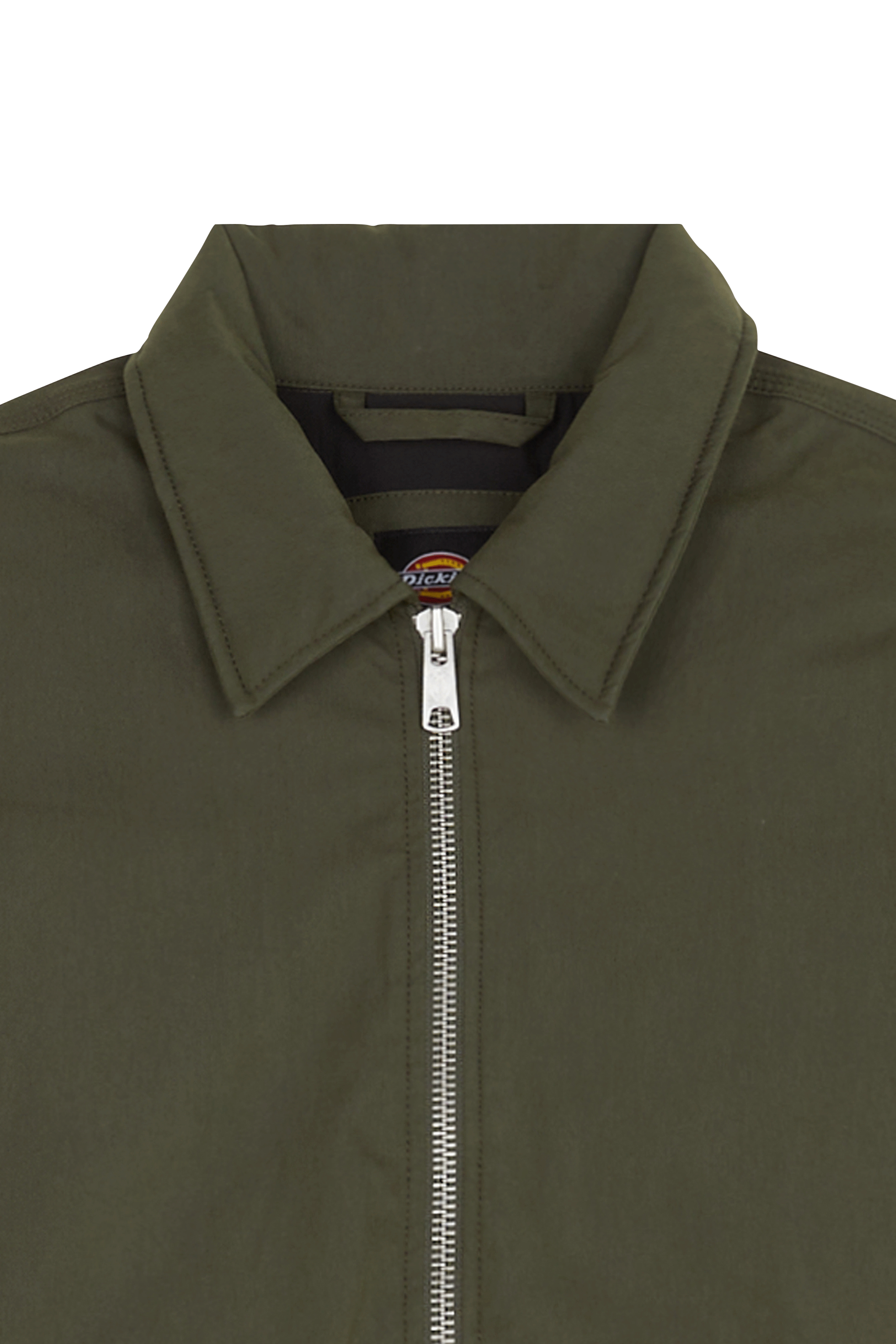 Zipped high-neck colorblock padded jacket with hood | Grey DICKIES Men