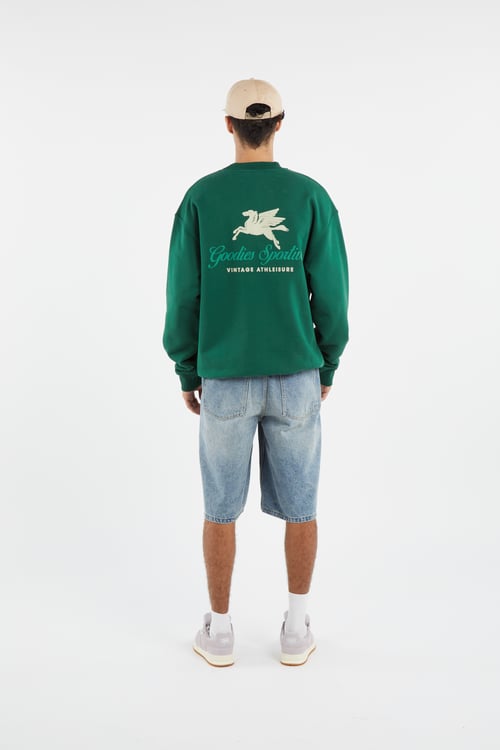 GOODIES SPORTIVE Sweatshirt Vert