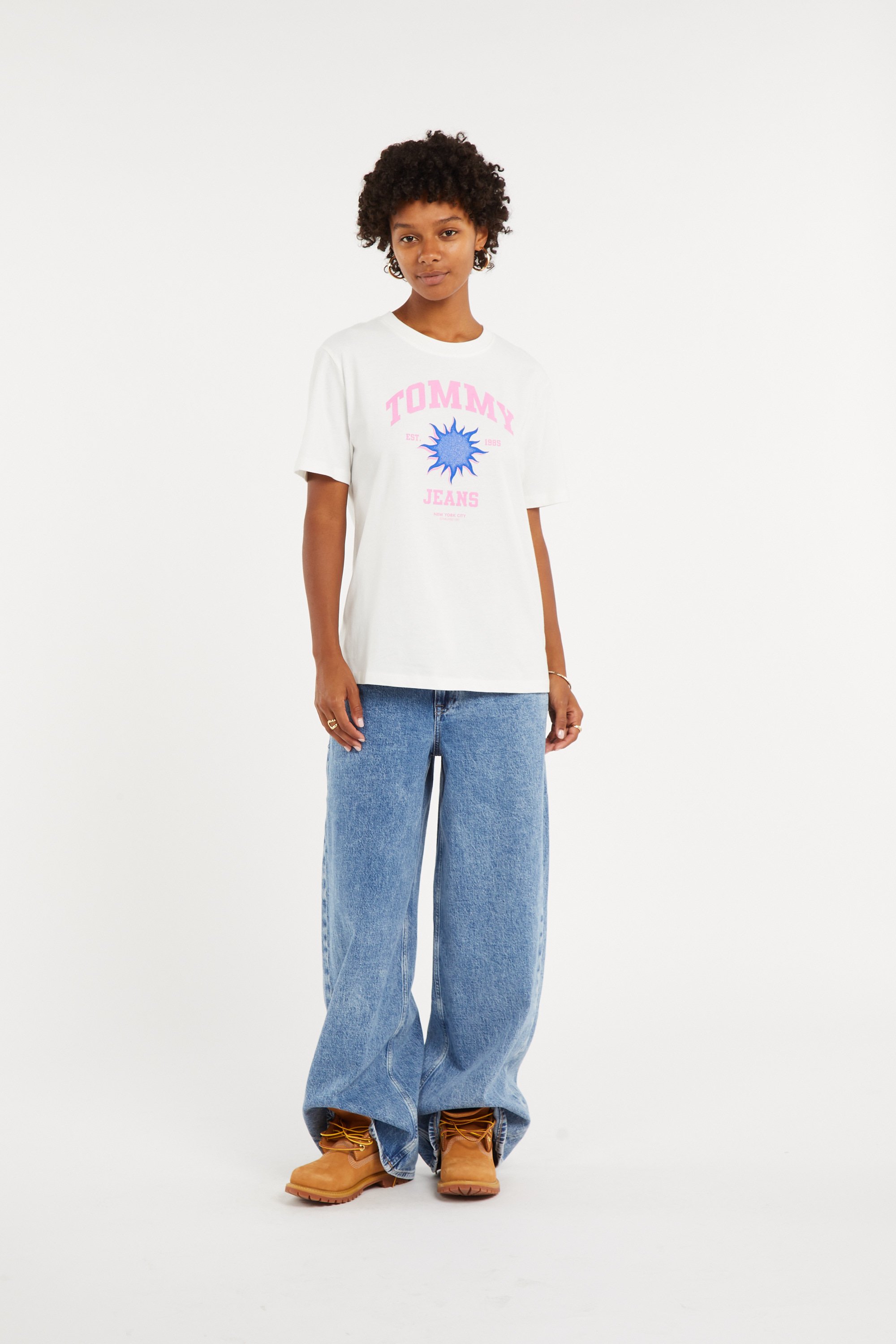 T-shirt TOMMY JEANS Blanc