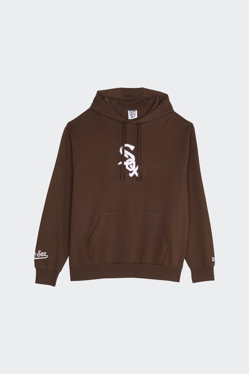 NEW ERA Hoodie Marron