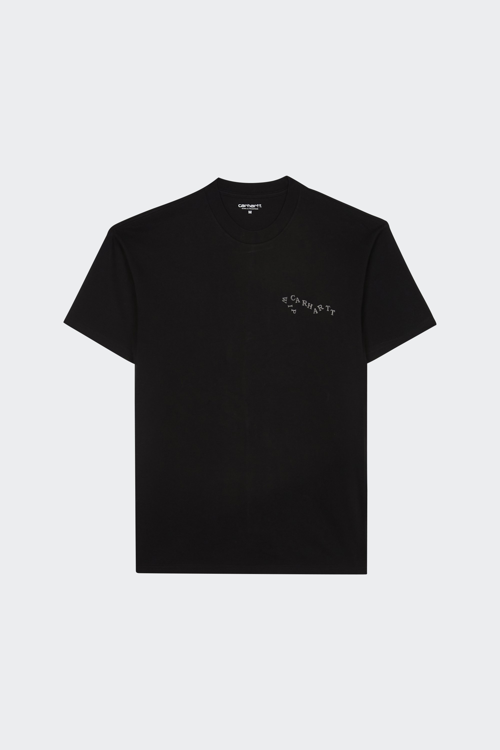 Regular-fit round-neck cotton T-shirt | Black by CARHARTT WIP Regular-fit round-neck cotton T-shirt Black
