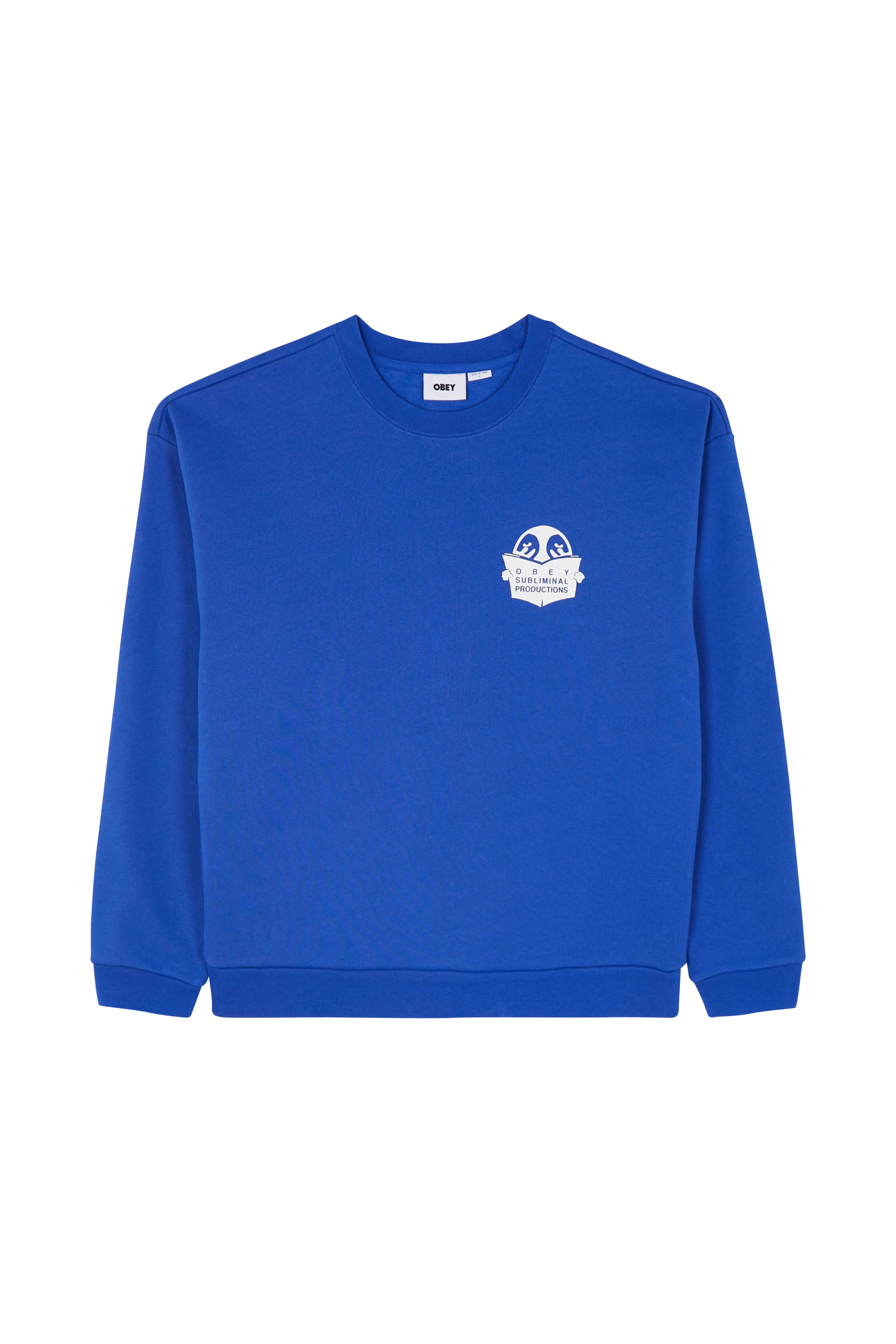 Sweatshirt OBEY Bleu