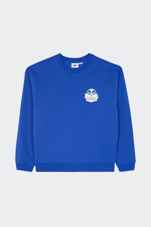 OBEY Sweatshirt Bleu