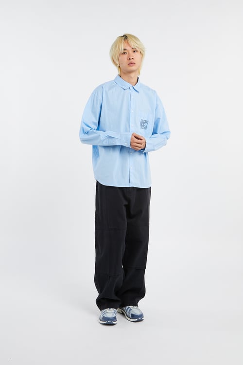 OBEY Chemise Bleu