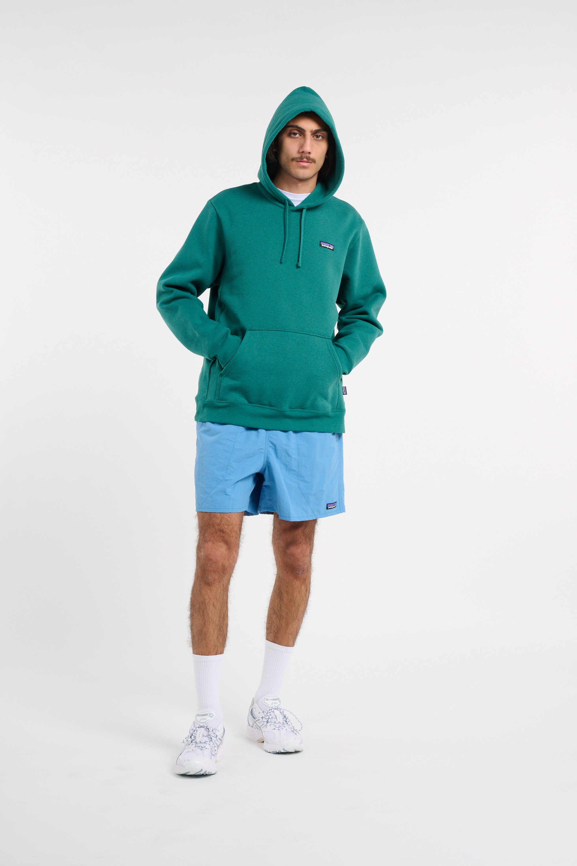 Sweat à capuche uni PATAGONIA Vert