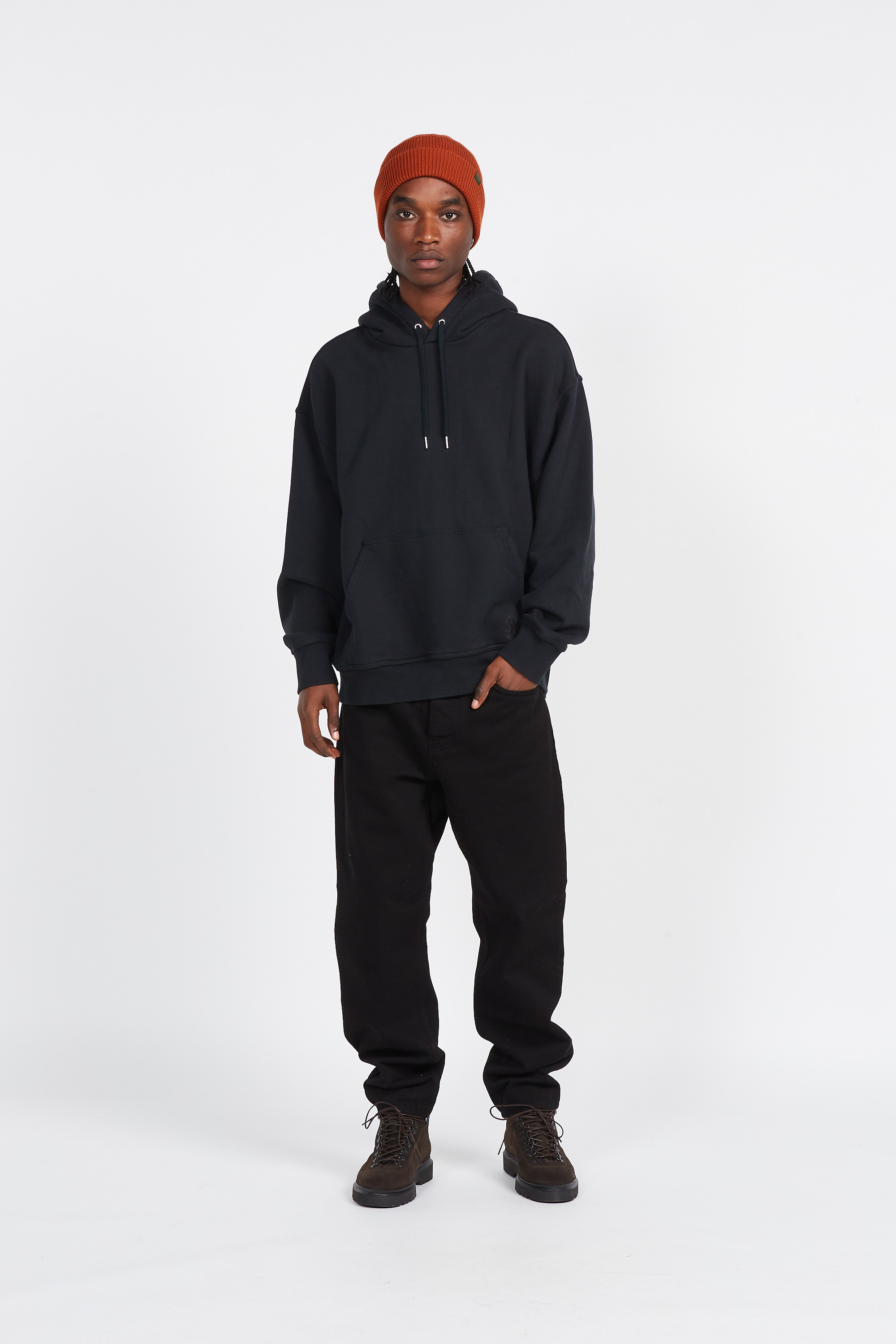 Straight leg jeans Black