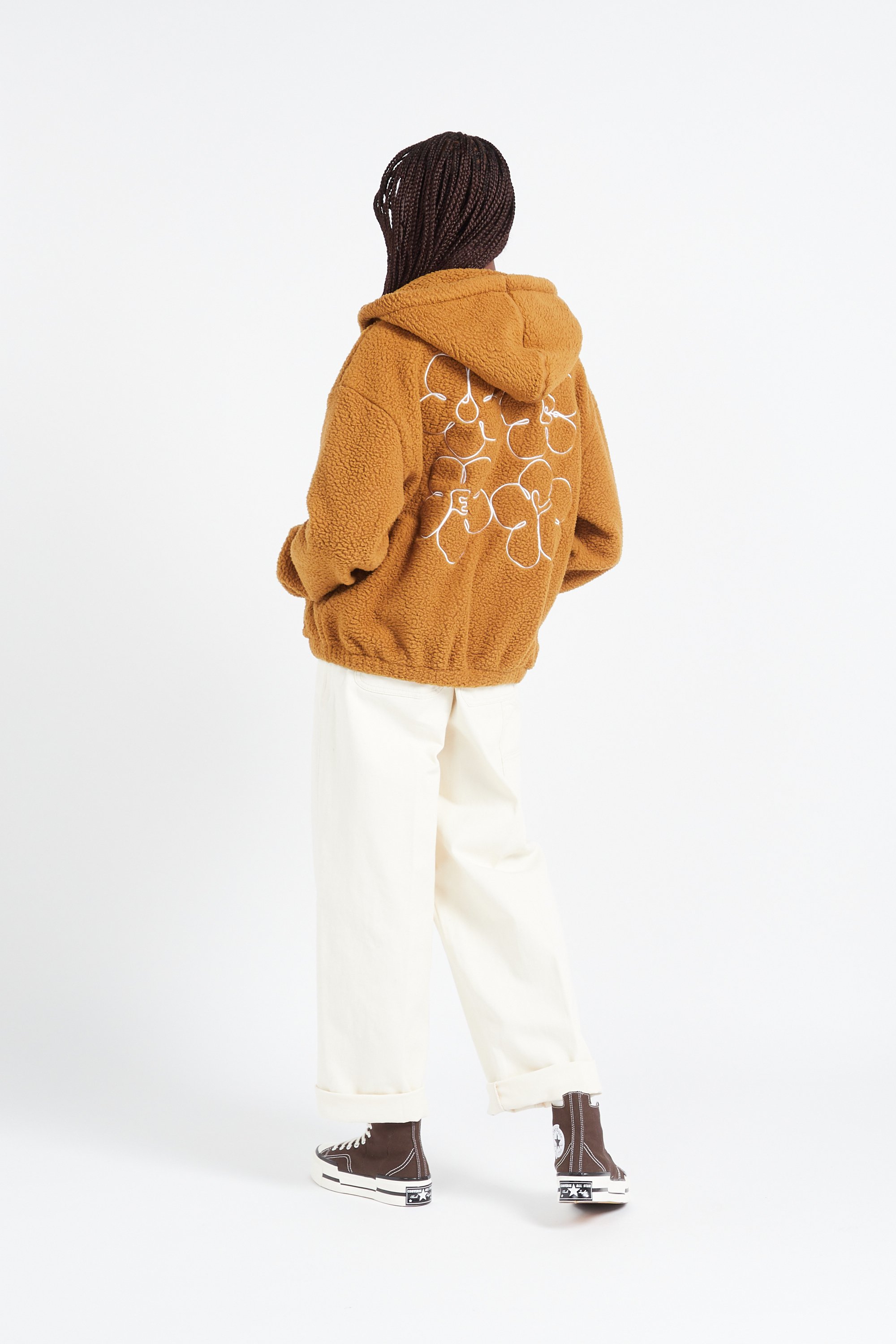 Hoodie  | Marron OBEY Femme