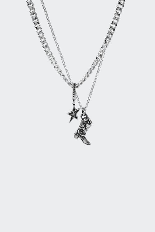 TWOJEYS Collier Argent