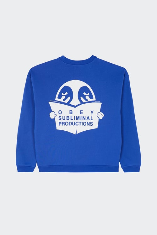 OBEY Sweatshirt Bleu