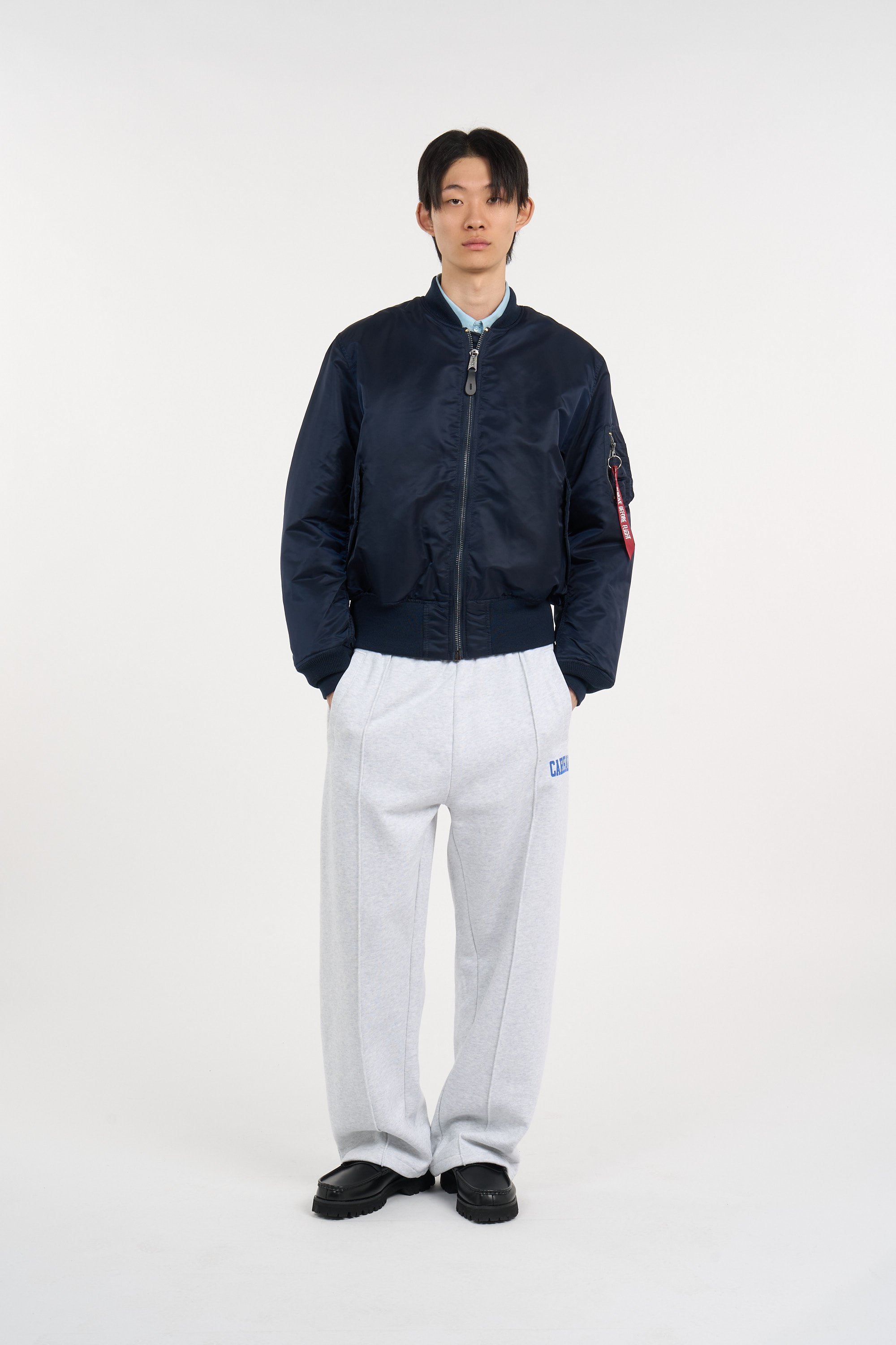 Bomber jacket ALPHA INDUSTRIES Blue