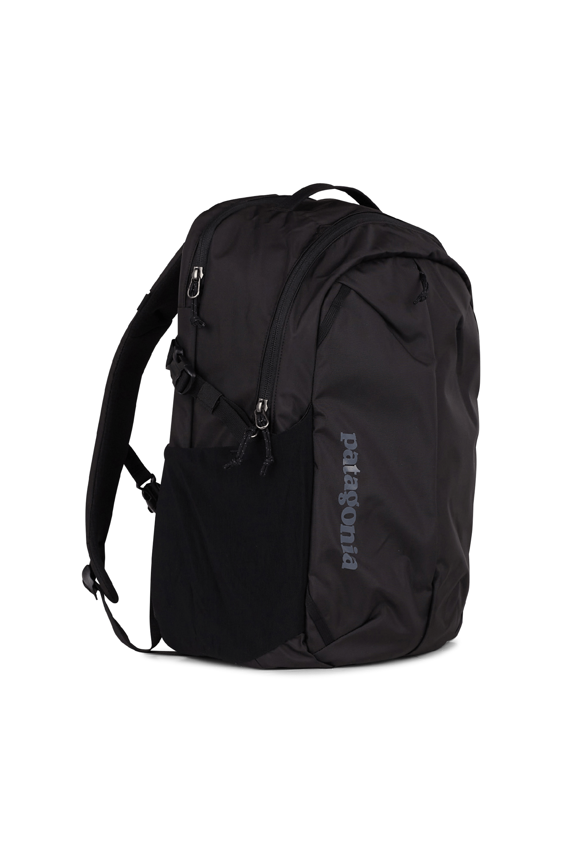 Zippered backpack Black