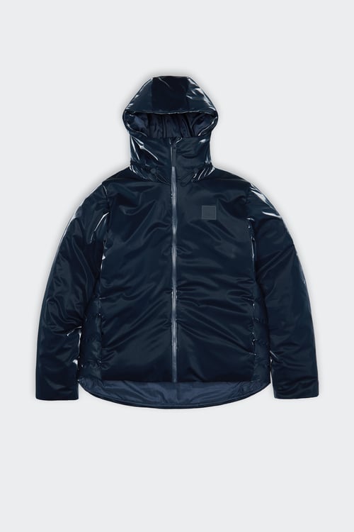 Rains Homme Veste Taille S - Bleu