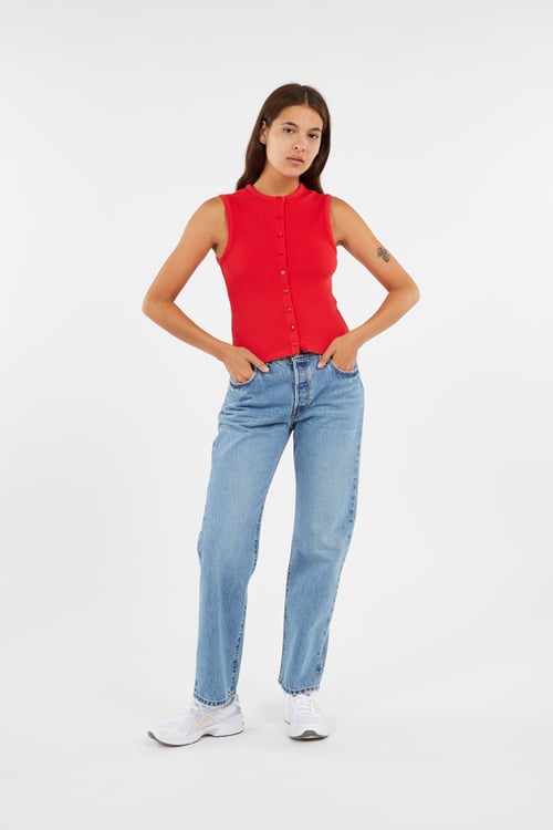 LEVI'S Débardeur Rouge