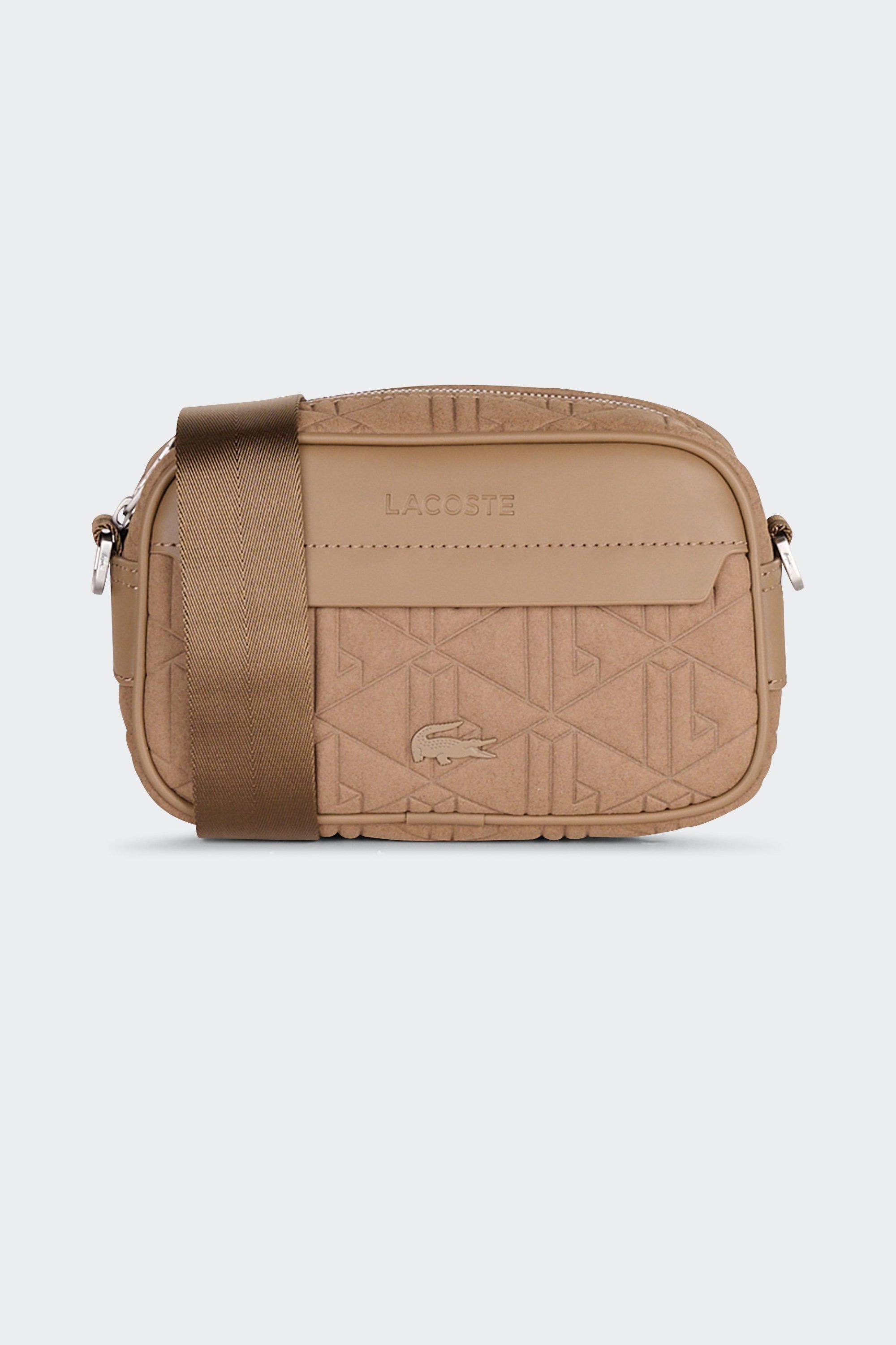 Sac à bandoulière | Beige by LACOSTE Sac à bandoulière Beige