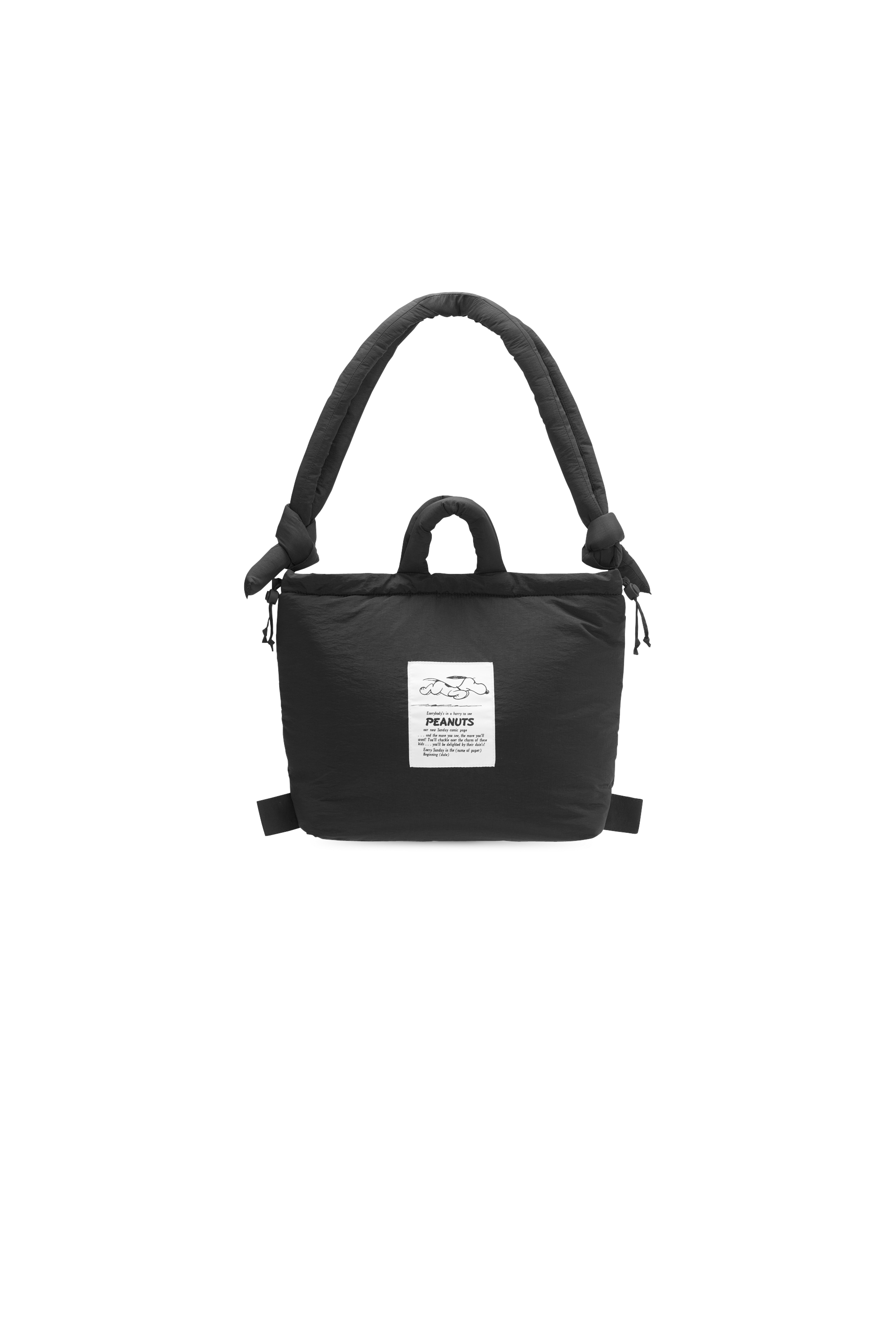Shoulder bag ONA Peanuts black