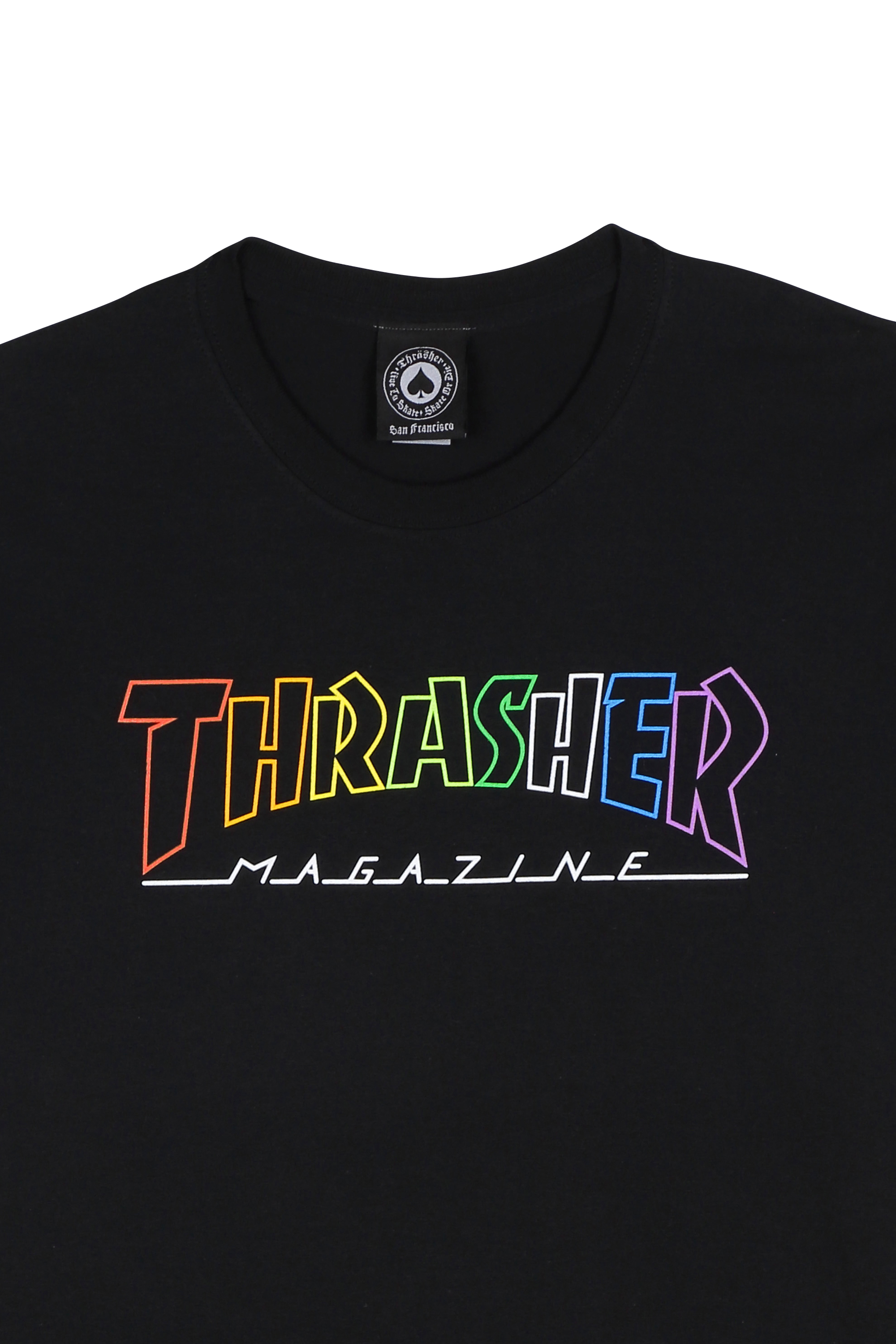 T-shirt THRASHER Black