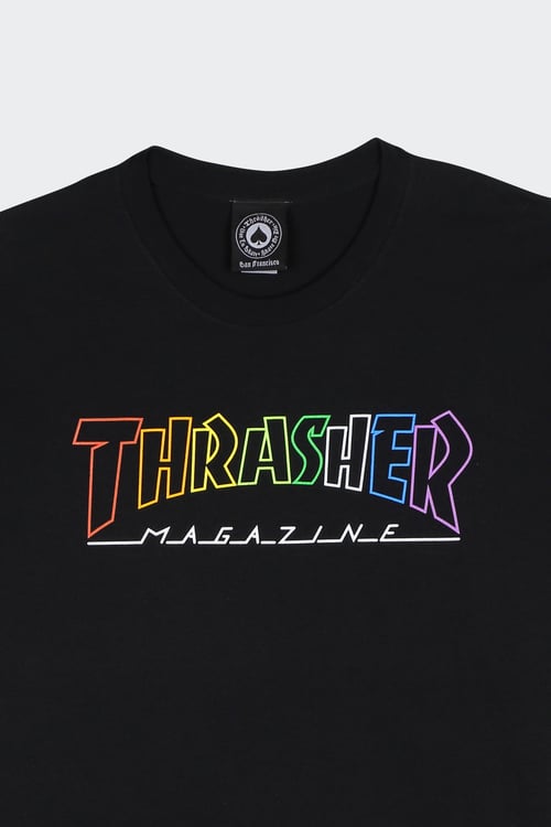 THRASHER T-shirt  Noir
