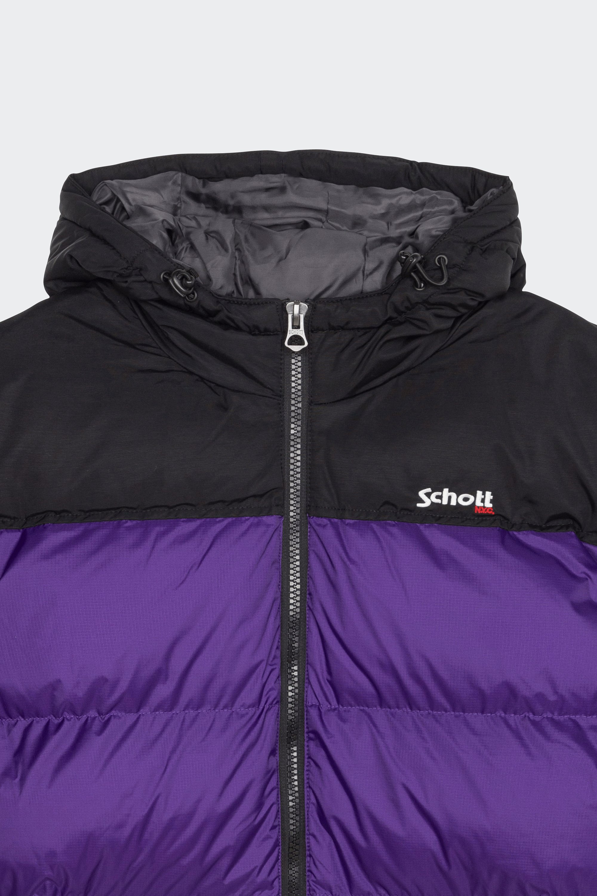 Puffer Jacket | Purple by SCHOTT Puffer Jacket Purple