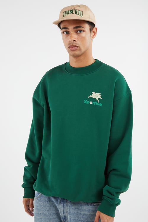 GOODIES SPORTIVE Sweatshirt Vert