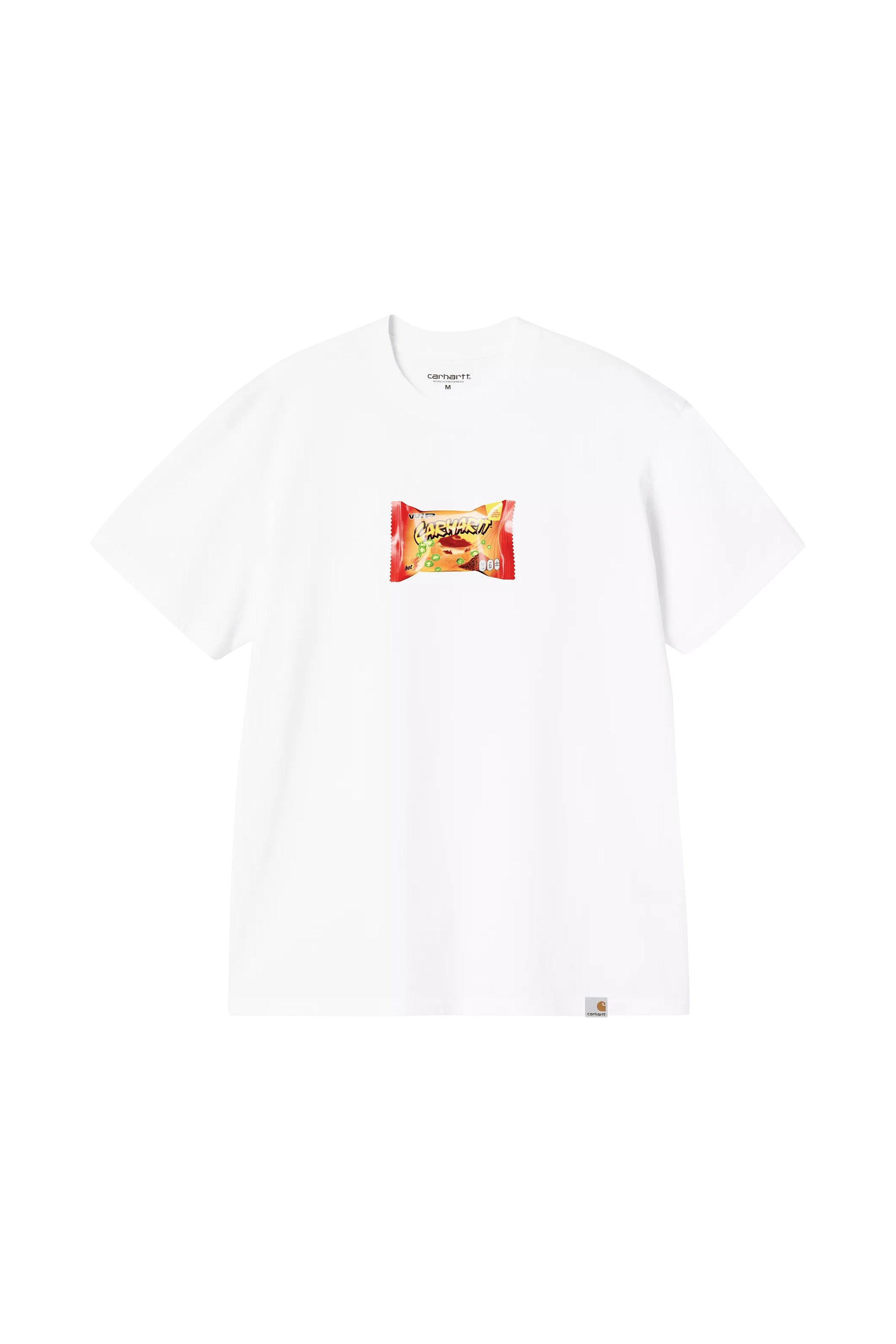 Tee-shirt imprimé en coton bip  ROAD SIDE SNACK White