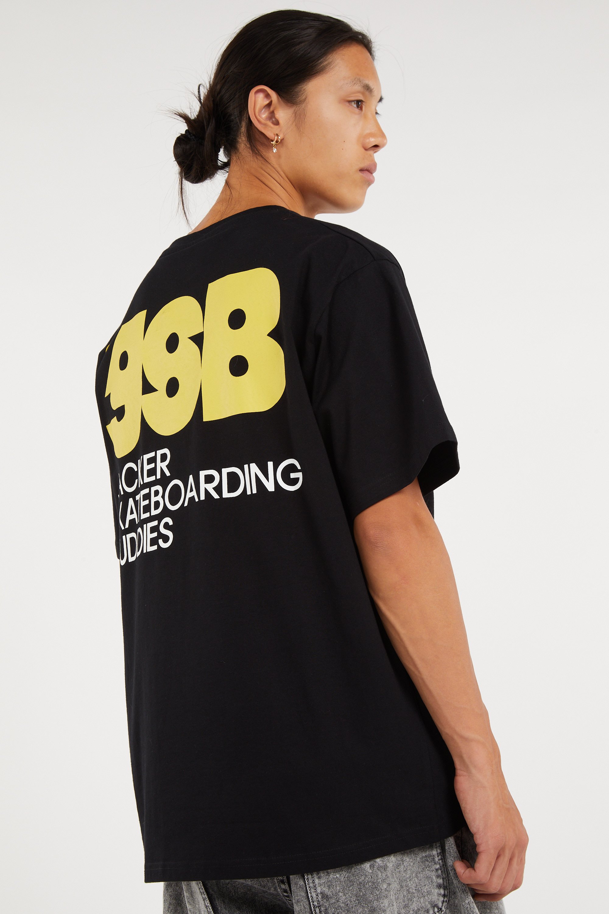 Cotton T-shirt | Black JACKER Men