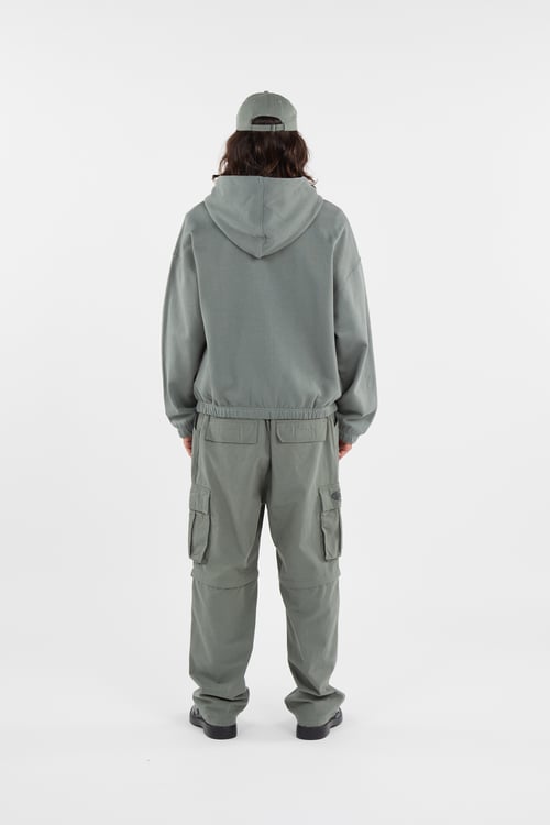 WASTED Hoodie zippé Vert